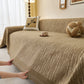Textured Sofa Cover Blanket for Couch, Modern Decorative Furniture Protector Throw