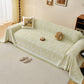 Textured Sofa Cover Blanket for Couch, Modern Decorative Furniture Protector Throw