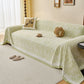 Textured Sofa Cover Blanket for Couch, Modern Decorative Furniture Protector Throw