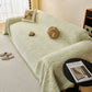 Textured Sofa Cover Blanket for Couch, Modern Decorative Furniture Protector Throw