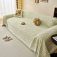 Textured Sofa Cover Blanket for Couch, Modern Decorative Furniture Protector Throw