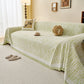 Textured Sofa Cover Blanket for Couch, Modern Decorative Furniture Protector Throw
