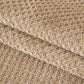 Non-Slip Waffle Texture Couch Cover with Lace Trim, Separate Sectional Sofa Protector