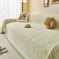 Textured Sofa Cover Blanket for Couch, Modern Decorative Furniture Protector Throw