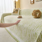 Textured Sofa Cover Blanket for Couch, Modern Decorative Furniture Protector Throw