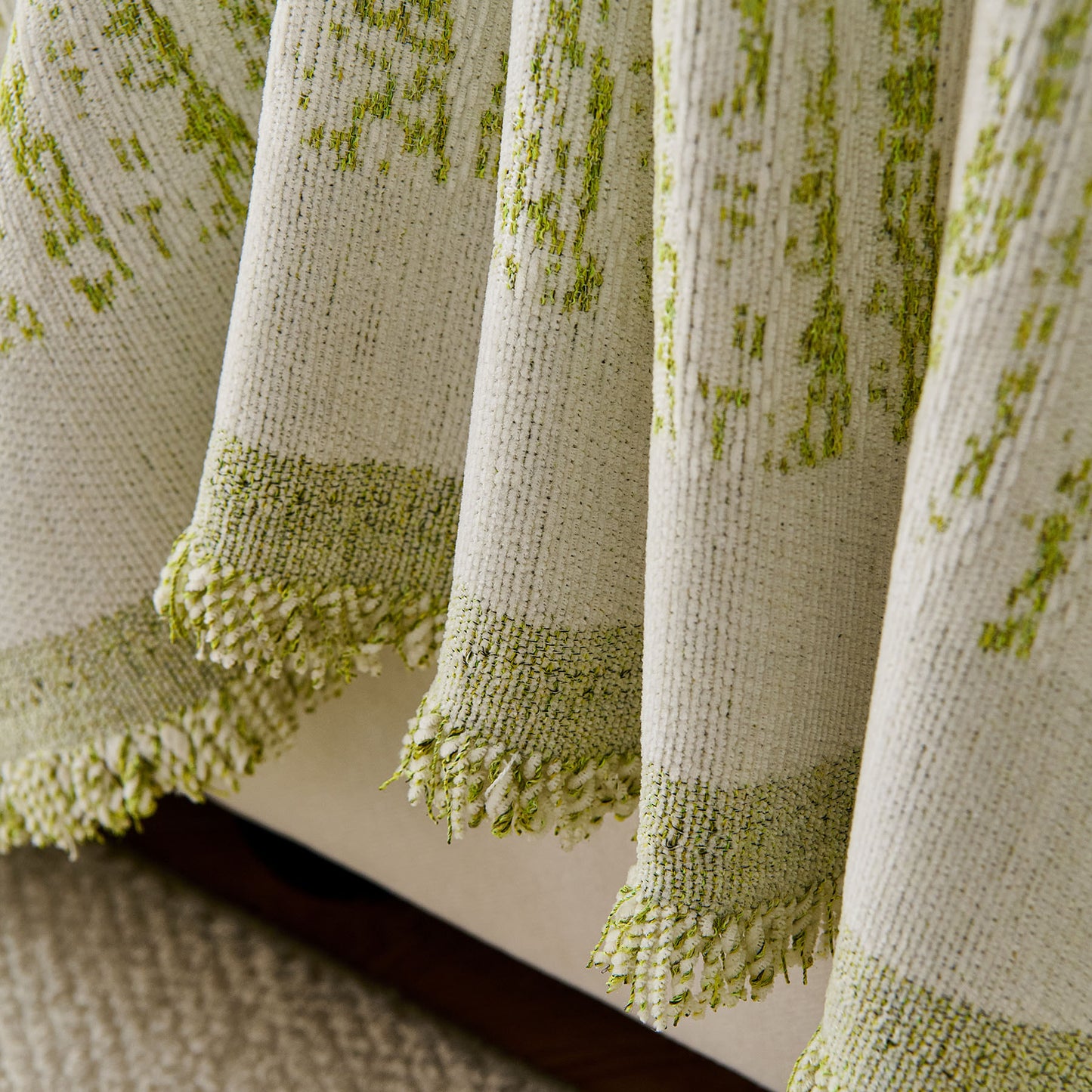 Textured Sofa Cover Blanket for Couch, Modern Decorative Furniture Protector Throw
