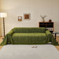Textured Sofa Cover Blanket for Couch, Modern Decorative Furniture Protector Throw