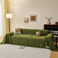 Textured Sofa Cover Blanket for Couch, Modern Decorative Furniture Protector Throw