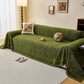Textured Sofa Cover Blanket for Couch, Modern Decorative Furniture Protector Throw