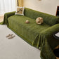 Textured Sofa Cover Blanket for Couch, Modern Decorative Furniture Protector Throw