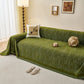 Textured Sofa Cover Blanket for Couch, Modern Decorative Furniture Protector Throw
