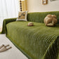 Textured Sofa Cover Blanket for Couch, Modern Decorative Furniture Protector Throw