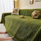 Textured Sofa Cover Blanket for Couch, Modern Decorative Furniture Protector Throw