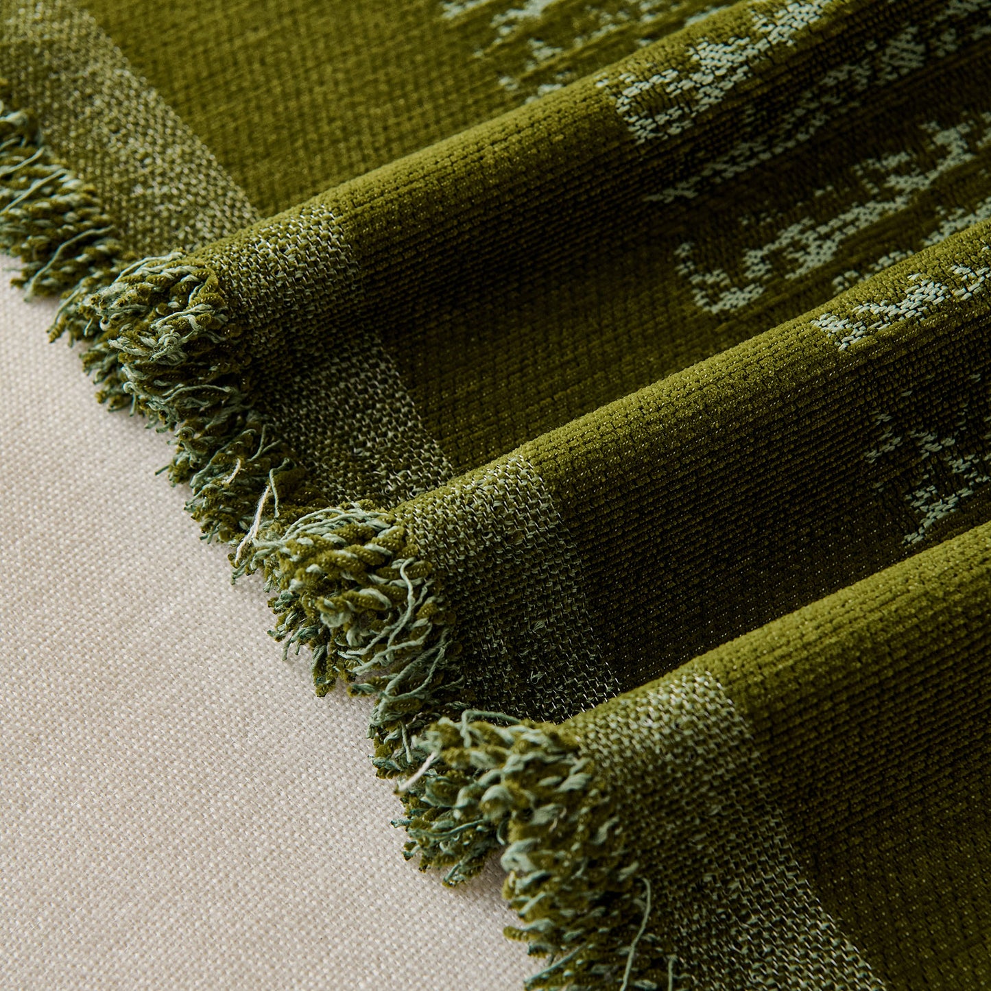 Textured Sofa Cover Blanket for Couch, Modern Decorative Furniture Protector Throw