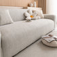 Stretch Textured Vertical Stripe Couch Slipcover, Soft Jacquard Elastic Sofa Cover