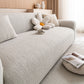 Stretch Textured Vertical Stripe Couch Slipcover, Soft Jacquard Elastic Sofa Cover