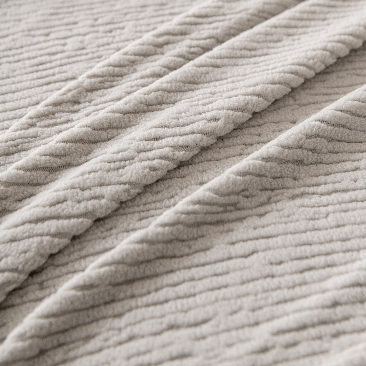 Stretch Textured Vertical Stripe Couch Slipcover, Soft Jacquard Elastic Sofa Cover