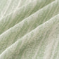 Summer Cooling Ice Silk Sofa Cover, Textured Stripe Soft Breathable Couch Throw Cover