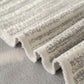 Summer Cooling Ice Silk Sofa Cover, Textured Stripe Soft Breathable Couch Throw Cover
