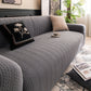 High Stretch Wheat Ear Embossed Textured Couch Slipcover, Water Repellent Sofa Cover