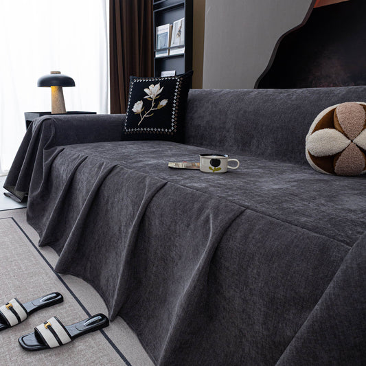 Water Repellent Couch Cover, Non Slip Furniture Protector for Leather & Fabric Sofa