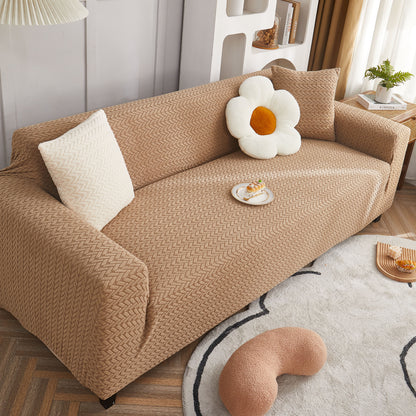 3D Geometric Stretch Sofa Slipcovers Non Slip Pet Friendly Washable Fitted Sofa Covers