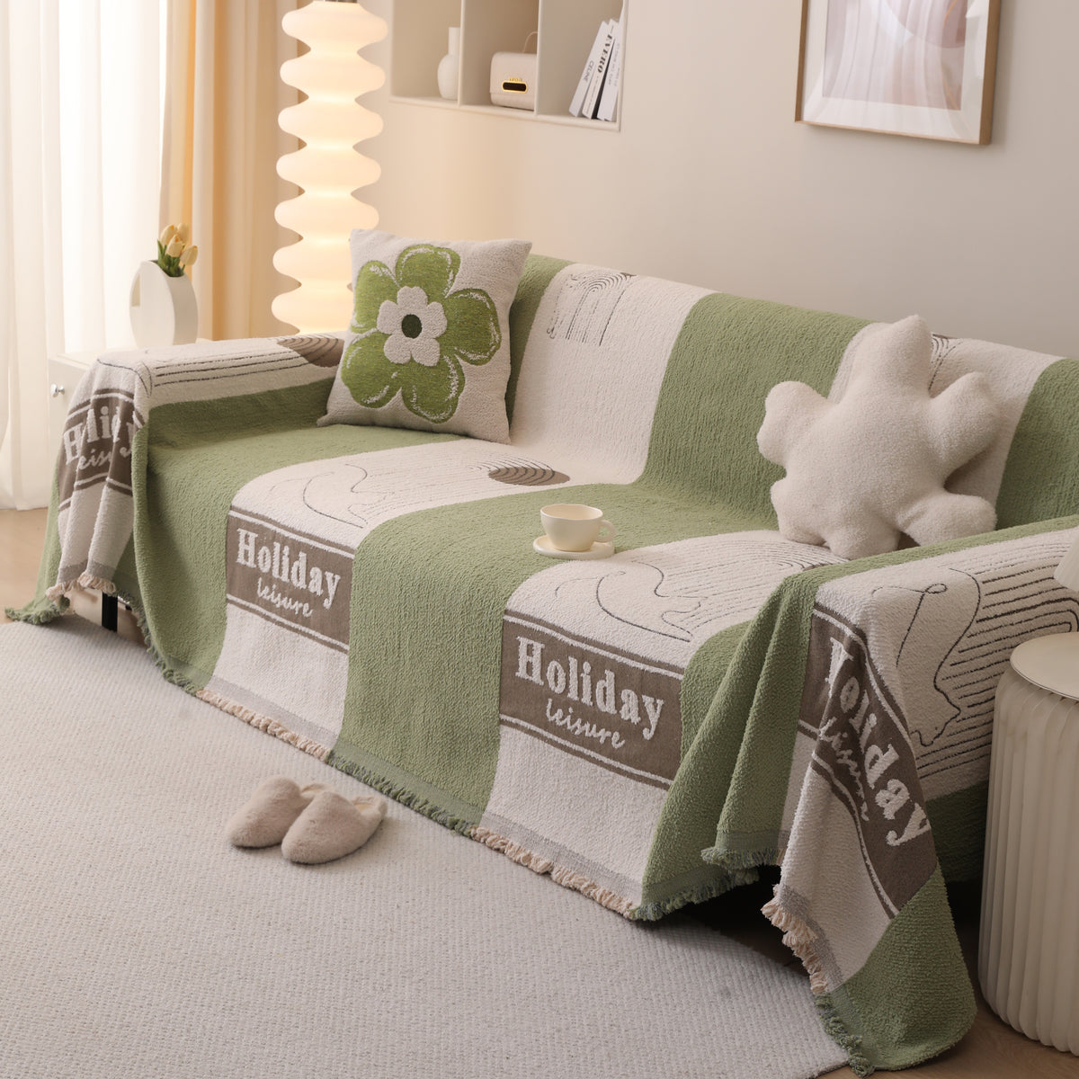 Luxus Gemütliche Baumwolle Sofa Decke Abdeckung Möbel Überzüge für die – Slipcover KAS™
