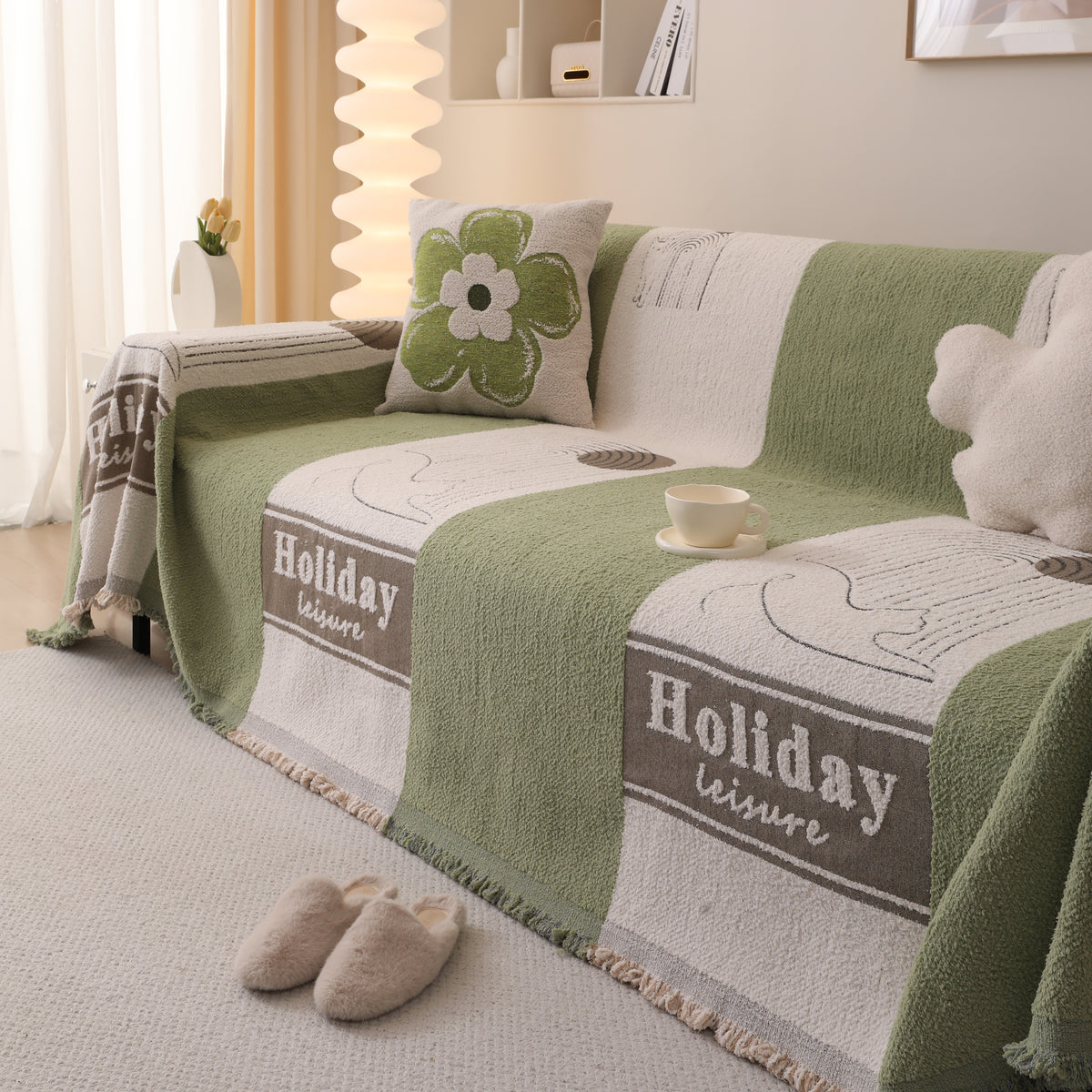 Luxus Gemütliche Baumwolle Sofa Decke Abdeckung Möbel Überzüge für die – Slipcover KAS™