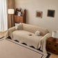 Wavy Wave Pattern Woven Couch Cover with Fringe Tassel, Soft Furniture Cover Protector