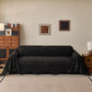 Wavy Wave Pattern Woven Couch Cover with Fringe Tassel, Soft Furniture Cover Protector