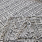 Textured Plaid Couch Throw Cover, Modern Decorative Sectional Furniture Covers