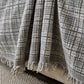 Textured Plaid Couch Throw Cover, Modern Decorative Sectional Furniture Covers