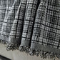 Textured Plaid Couch Throw Cover, Modern Decorative Sectional Furniture Covers