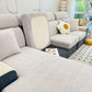 Housses de coussin de siège en polaire extensible, housses de coussin de canapé, housses de protection de coussin de canapé