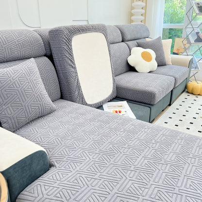 Housses de coussin de siège en polaire extensible, housses de coussin de canapé, housses de protection de coussin de canapé