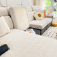 Housses de coussin de siège en polaire extensible, housses de coussin de canapé, housses de protection de coussin de canapé