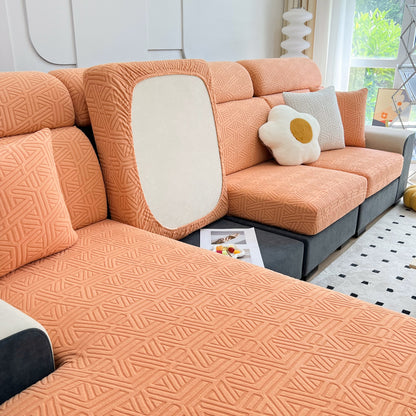 Housses de coussin de siège en polaire extensible, housses de coussin de canapé, housses de protection de coussin de canapé