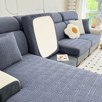 Housses de coussin de siège en polaire extensible, housses de coussin de canapé, housses de protection de coussin de canapé