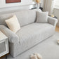 3D Baroque Floral Stretch Sofa Cover Elastic Polar Fleece Couch Slipcover with Straps