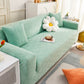 3D Leaves Jacquard Couch Slipcovers Non-Slip Cozy Stretchy Couch Covers for Sectional