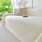 Cooling Ice Silk Soft Sofa Cover Blanket, Woven Geometric Textured Modern Couch Cover