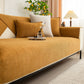 Herringbone Quilted Couch Seat and Backrest Cover, Separate Sofa Cushion Covers