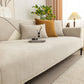 Herringbone Quilted Couch Seat and Backrest Cover, Separate Sofa Cushion Covers
