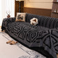 Housse de canapé en peluche Boho, couverture de jeté bohémienne, housses de décoration pour canapé, chaise, meuble, lit