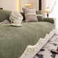 Chenille Sofa Cover Towel – Non-Slip, Washable Pets Couch Protector with Tassels