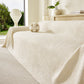 Tropical Botanical Leaf Texture Furniture Protector Blanket Soft Breathable Sofa Cover