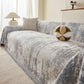 Soft Chenille Sofa Cover, Textured Abstract Couch Protector Cover with Vintage Pattern