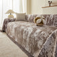 Soft Chenille Sofa Cover, Textured Abstract Couch Protector Cover with Vintage Pattern