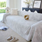 Boho Furniture Cover for Sofa, Loveseat and Chair, Geometric Jacquard Woven Sofa Cover