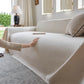 Luxury Soft Chenille Sofa Cover for Couch, Solid Color Furniture Protector Throw Cover